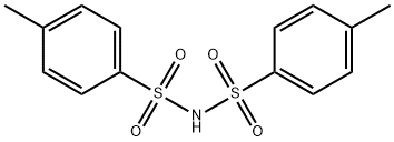 4-メチル-N-[(4-メチルフェニル)スルホニル]ベンゼンスルホンアミド 化学構造式