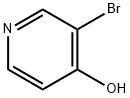 3-ブロモ-4-ピリジノール 化学構造式