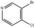 3-Bromo-4-chloropyridine Struktur
