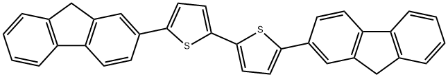 5,5'-di(9H-fluoren-2-yl)-2,2'-bithiophene Structure
