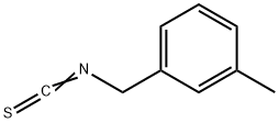 イソチオシアン酸3-メチルベンジル 化学構造式