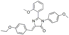 4H-Imidazol-4-one,  5-[(4-ethoxyphenyl)methylene]-3,5-dihydro-2-(2-methoxyphenyl)-3-(4-methoxyphenyl)-|