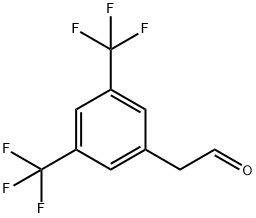 2-(3,5-bis(trifluoromethyl)phenyl)acetaldehyde Structure