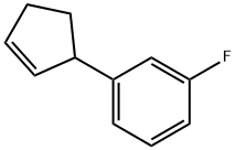 Benzene, 1-(2-cyclopenten-1-yl)-3-fluoro- (9CI) Structure