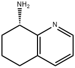 (8S)-5,6,7,8-テトラヒドロ-8-キノリンアミン 化学構造式