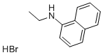 N-ETHYL-1-NAPHTHYLAMINE HYDROBROMIDE Struktur