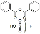 Benzoic acid (trifluoromethanesulfonic acid)anhydride Struktur