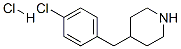 4-(4-CHLOROBENZYL)PIPERIDINE HYDROCHLORIDE Structure