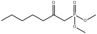 (2-氧代庚基)膦酸二甲酯, 36969-89-8, 结构式