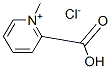 2-carboxy-1-methylpyridinium chloride  Struktur