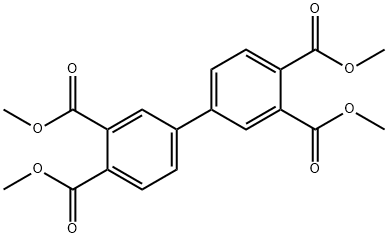 ビフェニル-3,3',4,4'-テトラキス(カルボン酸メチル) 化学構造式