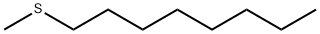 METHYL N-OCTYL SULFIDE Struktur