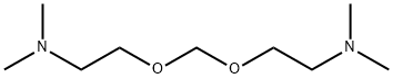 2,2'-[methylenedi(oxy)]bis[ethyl(dimethyl)amine] 结构式