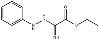 2-アミノ-2-(2-フェニルヒドラゾノ)酢酸エチル 化学構造式