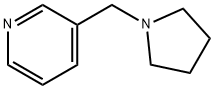 N-(3-pyridylmethyl)pyrrolidine 结构式