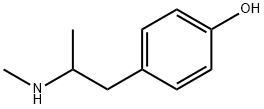 P-HYDROXYMETHAMPHETAMINE Structure