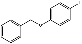 1-ベンジルオキシ-4-フルオロベンゼン 化学構造式