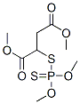 2-[(Dimethoxyphosphinothioyl)thio]butanedioic acid dimethyl ester Struktur