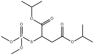 Thiophosphoric acid S-[1,2-bis(isopropoxycarbonyl)ethyl]O,O-dimethyl ester Struktur