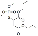 2-[(Dimethoxyphosphinyl)thio]butanedioic acid dipropyl ester Struktur