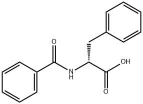 BENZOYL-D-PHE-OH Struktur