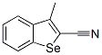 3-Methyl-1-benzoselenophene-2-carbonitrile Structure