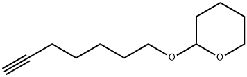 2-(hept-6-ynyloxy)tetrahydro-2H-pyran Structure