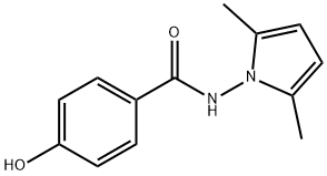 N-(2,5-DIMETHYL-1H-PYRROL-1-YL)-4-HYDROXYBENZAMIDE Structure