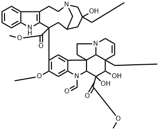 4-Desacetyl Vincristine Struktur