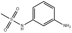 N-(3-アミノフェニル)メタンスルホンアミド 化学構造式