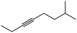 7-METHYL-3-OCTYNE Struktur