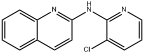 (2-quinolyl)(3-chloro-2-pyridyl)amine Structure