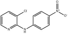 3-chloro-N-(4-nitrophenyl)pyridin-2-amine 结构式