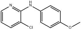 3-chloro-N-(4-methoxyphenyl)pyridin-2-amine 化学構造式