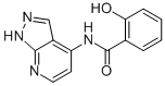 Benzamide, 2-hydroxy-N-1H-pyrazolo[3,4-b]pyridin-4-yl- (9CI) Struktur