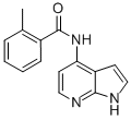 Benzamide, 2-methyl-N-1H-pyrrolo[2,3-b]pyridin-4-yl- (9CI) Struktur