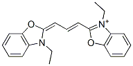 3,3'-diethyloxacarbocyanine Struktur