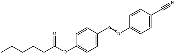 헥산산4-[(4-시아노페닐)이미노메틸]페닐에스테르