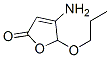 2(5H)-Furanone, 4-amino-5-propoxy- (9CI) Structure