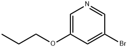 3-溴-5-丙氧基吡啶, 370879-78-0, 结构式