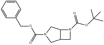 (1R,5S)-3-benzyl 6-tert-butyl 3,6-diazabicyclo[3.2.0]heptane-3,6-dicarboxylate