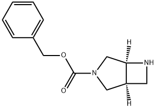(S,S)-3-CBZ-3,6-二氮杂双环环[3.2.0]庚烷, 370881-43-9, 结构式