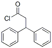 3,3-diphenylpropionyl chloride Struktur