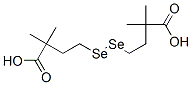 4,4'-Diselenobis(2,2-dimethylbutyric acid) Structure