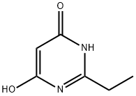 4(1H)-Pyrimidinone, 2-ethyl-6-hydroxy- (9CI) 化学構造式