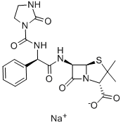 Azlocillin sodium Structure