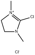 2-Chloro-1,3-dimethylimidazolidinium chloride Struktur