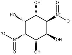 2,3,5,6-TETRAHYDROXY-1,4-DINITROCYCLOHEXANE DIHYDRATE 结构式