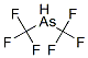 bis(trifluoromethyl)arsane Structure
