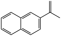 2-イソプロペニルナフタレン 化学構造式